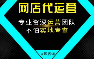 沧州网店代运营，保定网店代运营